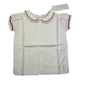 NWT Well Dressed Wolf Peter Pan Collar Shirt